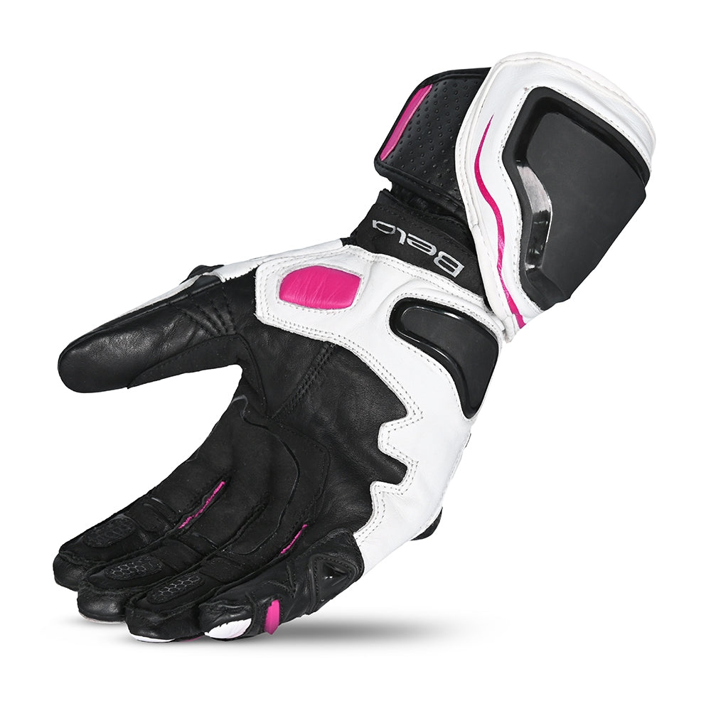 BELA Venom RS Racing Women's Motorcycle Leather Gloves – 6 – Maximomoto PT