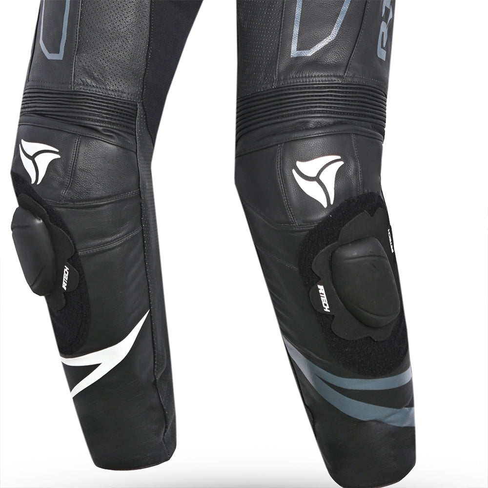 R-TECH RISING STAR 1 PC Motorcycle Suits Black White – 8 – Maximomoto PT