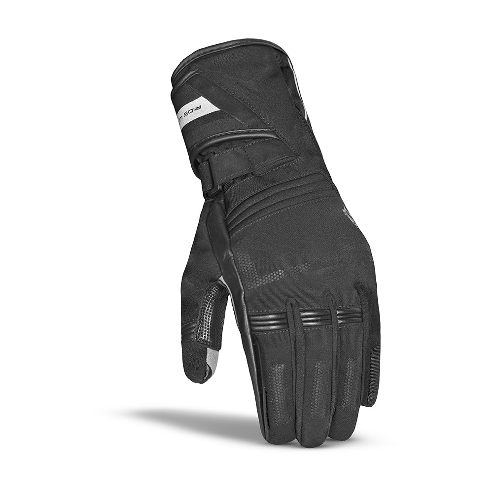 BELA IGLO WINTER WP Moto Textil Luvas Preta