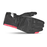BELA IGLO WINTER WP Moto Textil Luvas Preto Vermelho Fluor