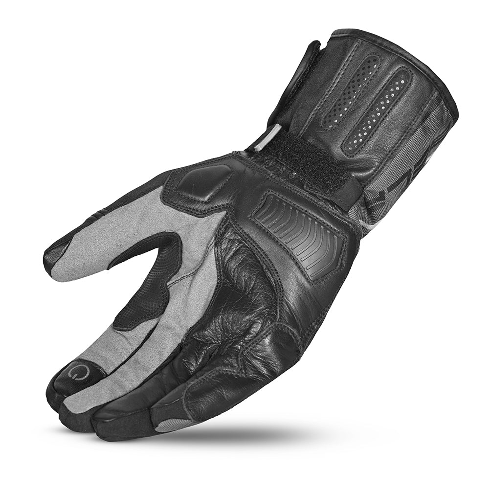 BELA IGLO WINTER WP Moto Textil Luvas Preto Cinza