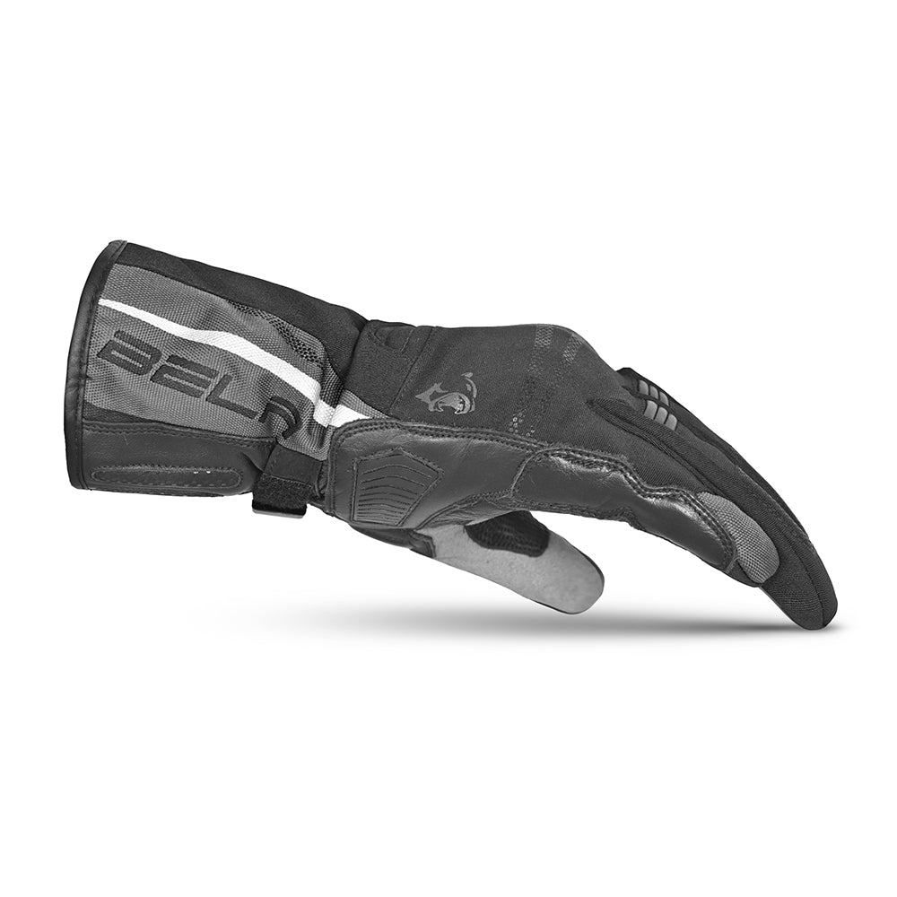 BELA IGLO WINTER WP Moto Textil Luvas Preto Cinza