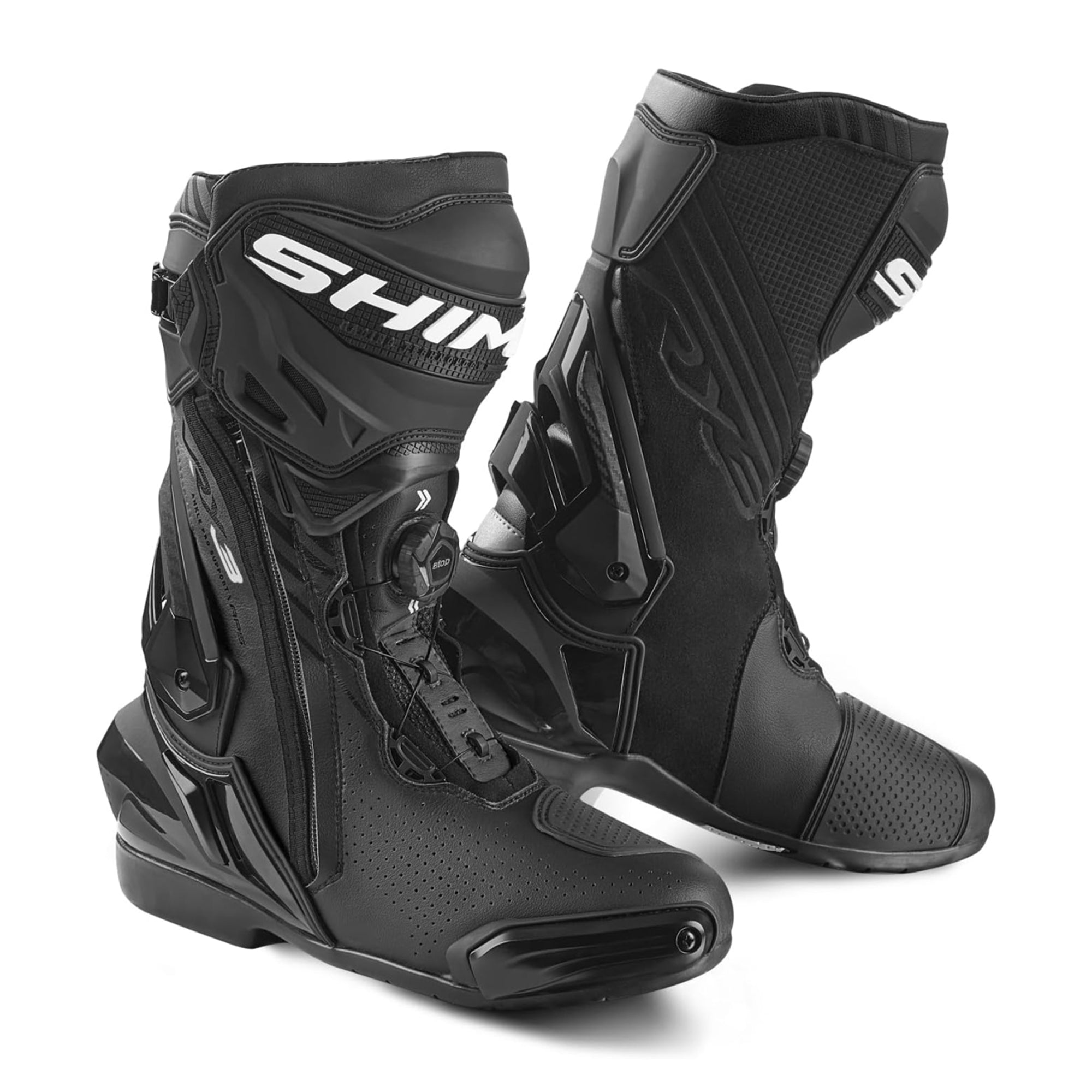 SHIMA - VRX-3 Man Racing Boot Black – 1 – Maximomoto PT