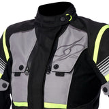 SPYKE EQUATOR DRY TECHNO Moto Senhora Casacos Cinza Antra Amarelo
