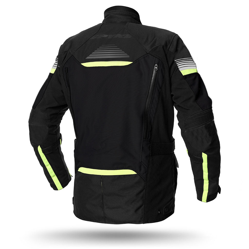 SPYKE Equator Dry Techno Man Jacket Negro/Antra/Amarillo