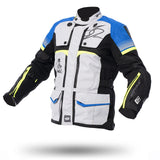 SPYKE Equator Dry Techno Man Jacket Gris/Azul/Amarillo