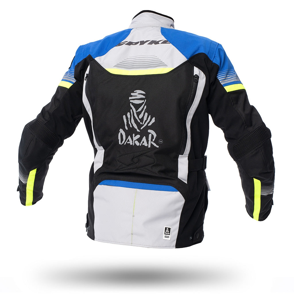 SPYKE Equator Dry Techno Man Jacket Grey/Blue/Yellow – 2 – Maximomoto PT