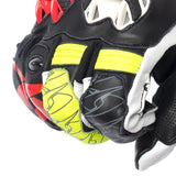 SPYKE TECH PRO Moto Corrida Homem Luvas Preto Branco Vermelho Amarelo Flu