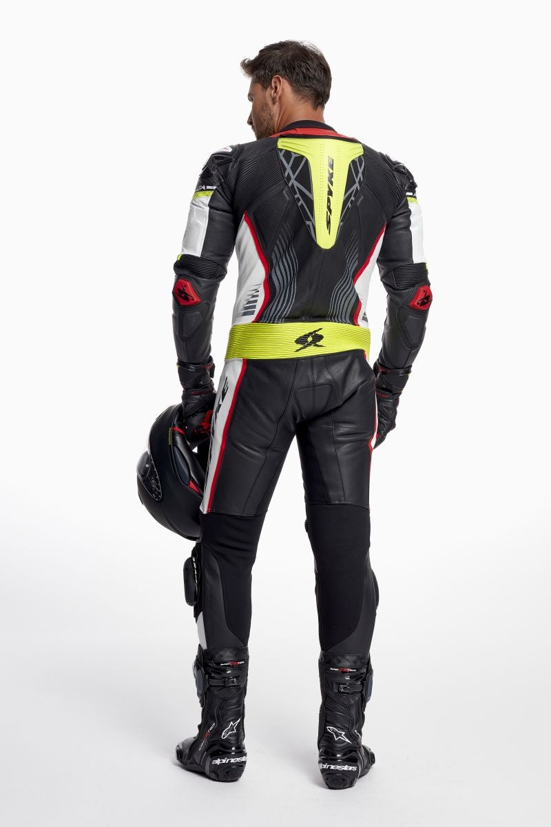 SPYKE - ARAGON RACE 1PC SUIT FLUOYELLOW/BLACK - SECURTEX MOTOR S.L (t/a MaximoMoto)