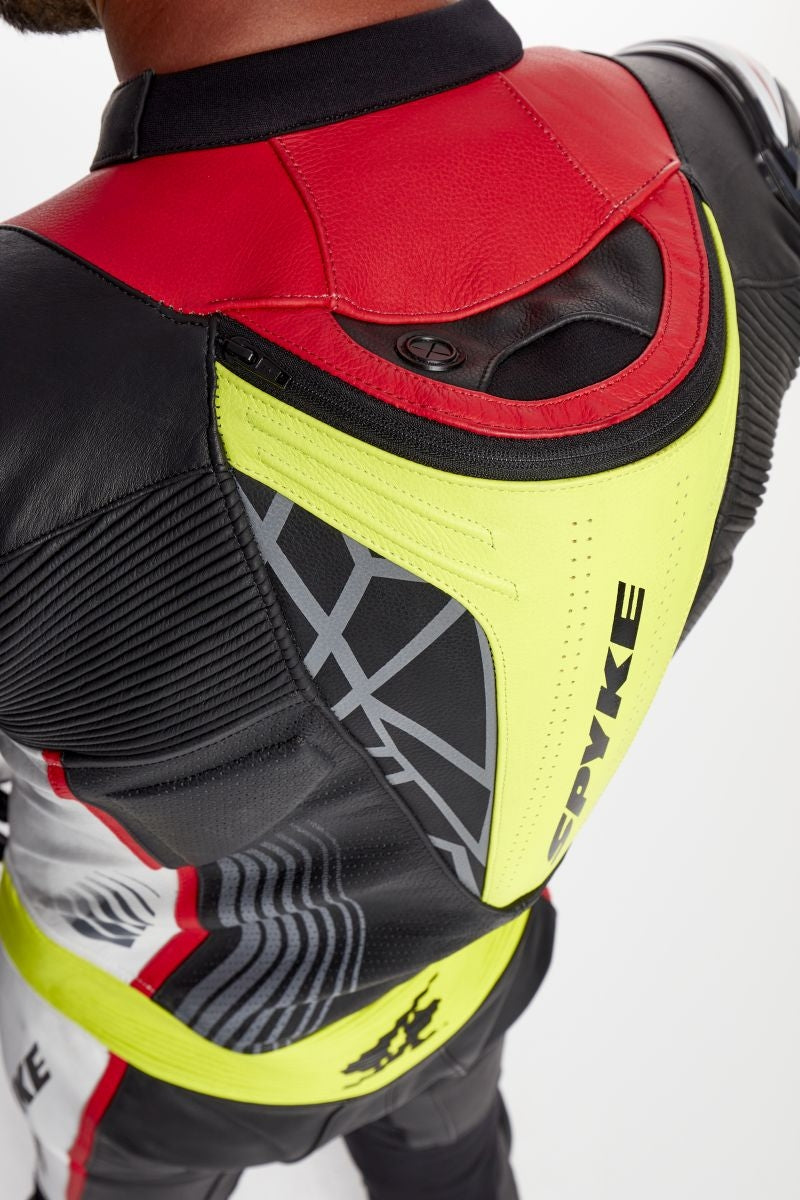SPYKE - ARAGON RACE 1PC SUIT FLUOYELLOW/BLACK - SECURTEX MOTOR S.L (t/a MaximoMoto)