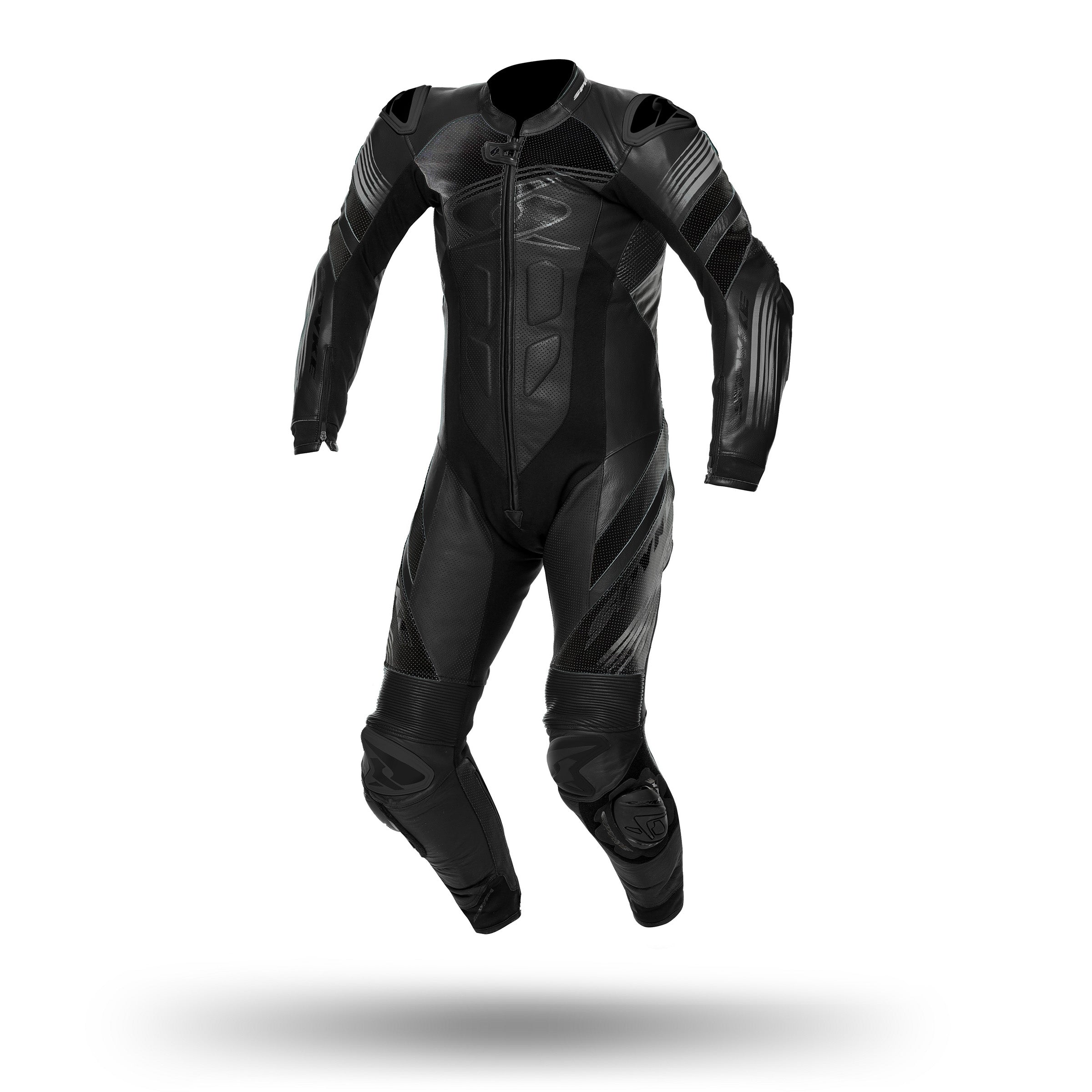 SPYKE - ESTORIL RACE 1PC SUIT ZERO BLACK - SECURTEX MOTOR S.L (t/a MaximoMoto)