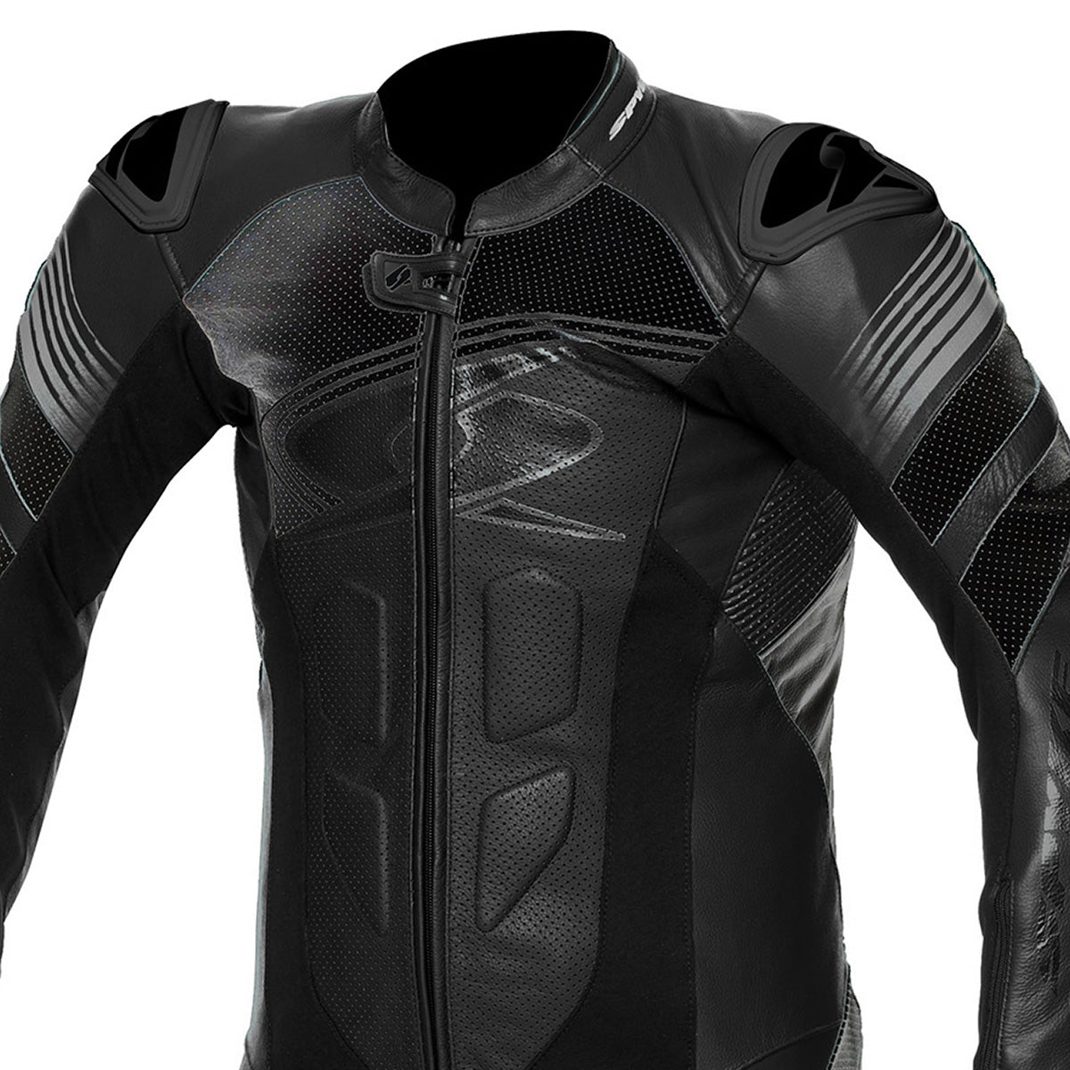 SPYKE - ESTORIL RACE 1PC SUIT ZERO BLACK - SECURTEX MOTOR S.L (t/a MaximoMoto)
