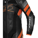 SPYKE - ESTORIL RACE 1PC SUIT BLACK/WHITE/ORANGE - SECURTEX MOTOR S.L (t/a MaximoMoto)