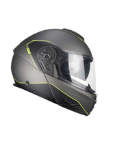 CGM 560G MAD RIDE Grafito Casco Modular amarelo Fluorescente Mate – Maximomoto PT