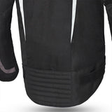 BELA HIGHLAND Moto Homem Casaco Preto Branco Vermelho