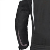 BELA HIGHLAND Moto Senhora Casacos Preto Gelo Vermelho