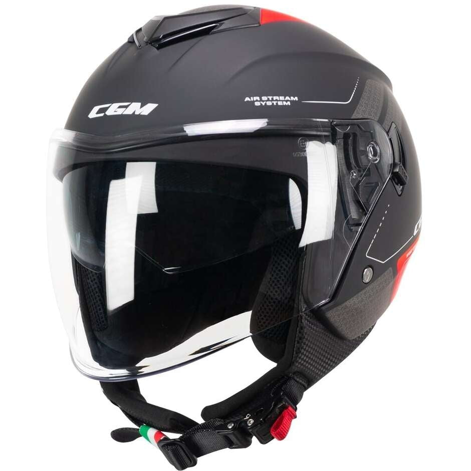 CGM 126G IPER CITY Motorcycle Casco red black – 2 – Maximomoto PT