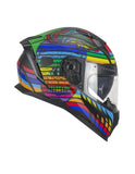 CGM 311X BLAST SKULL MOTO CAPACETE INTEGRAL ECE 22.06