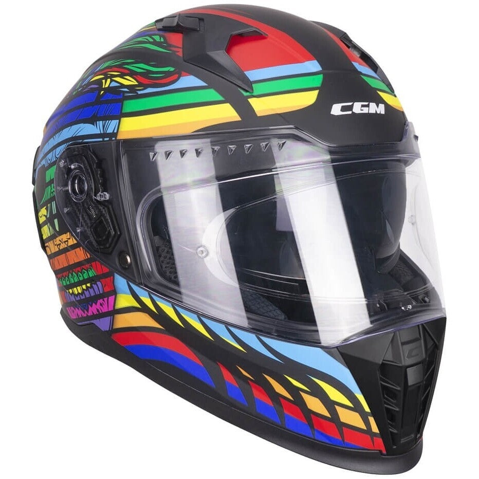 CGM 311X BLAST SKULL MOTO CAPACETE INTEGRAL ECE 22.06