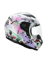 CGM 265S LUCKY MUSIC Integral Moto Casco Bianco Rosa – Maximomoto PT