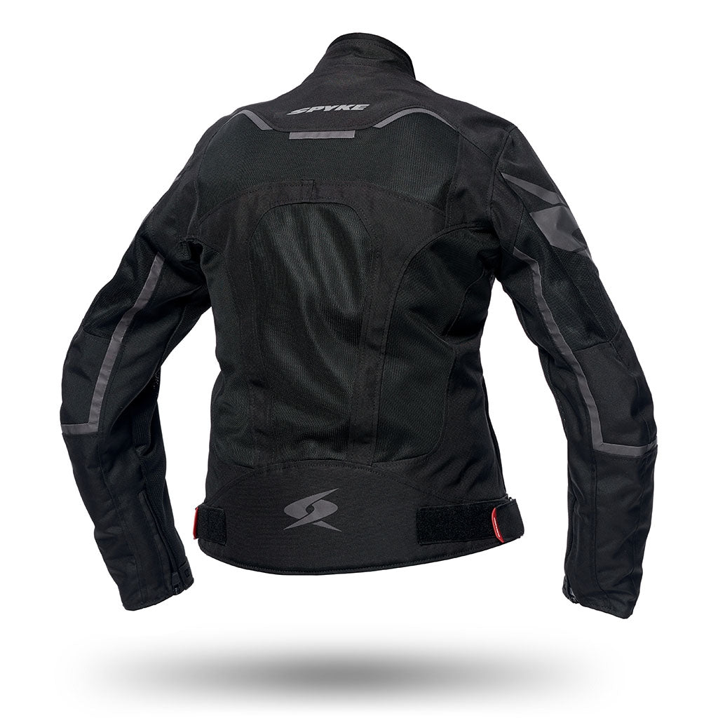 SPYKE - AIRMASTER LADY JACKET BLACK - SECURTEX MOTOR S.L (t/a MaximoMoto)
