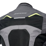 SPYKE - AIRMASTER LADY JACKET BLACK/GRAY/FLUOYELLOW - SECURTEX MOTOR S.L (t/a MaximoMoto)