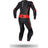 SPYKE - ARAGON RACE 1PC SUIT BLACK/FLUO RED - SECURTEX MOTOR S.L (t/a MaximoMoto)