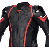 SPYKE - ARAGON RACE 1PC SUIT BLACK/FLUO RED - SECURTEX MOTOR S.L (t/a MaximoMoto)