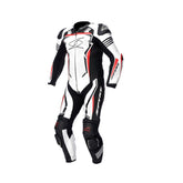 SPYKE ASSEN RACE 2.0 1 PC Moto Homem Fatos Branco Preto Fluo Vermelho – Maximomoto PT