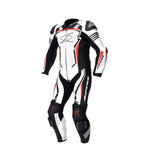 SPYKE - ASSEN RACE 2.0 1PC SUIT WHT/BLK/RED FLUO