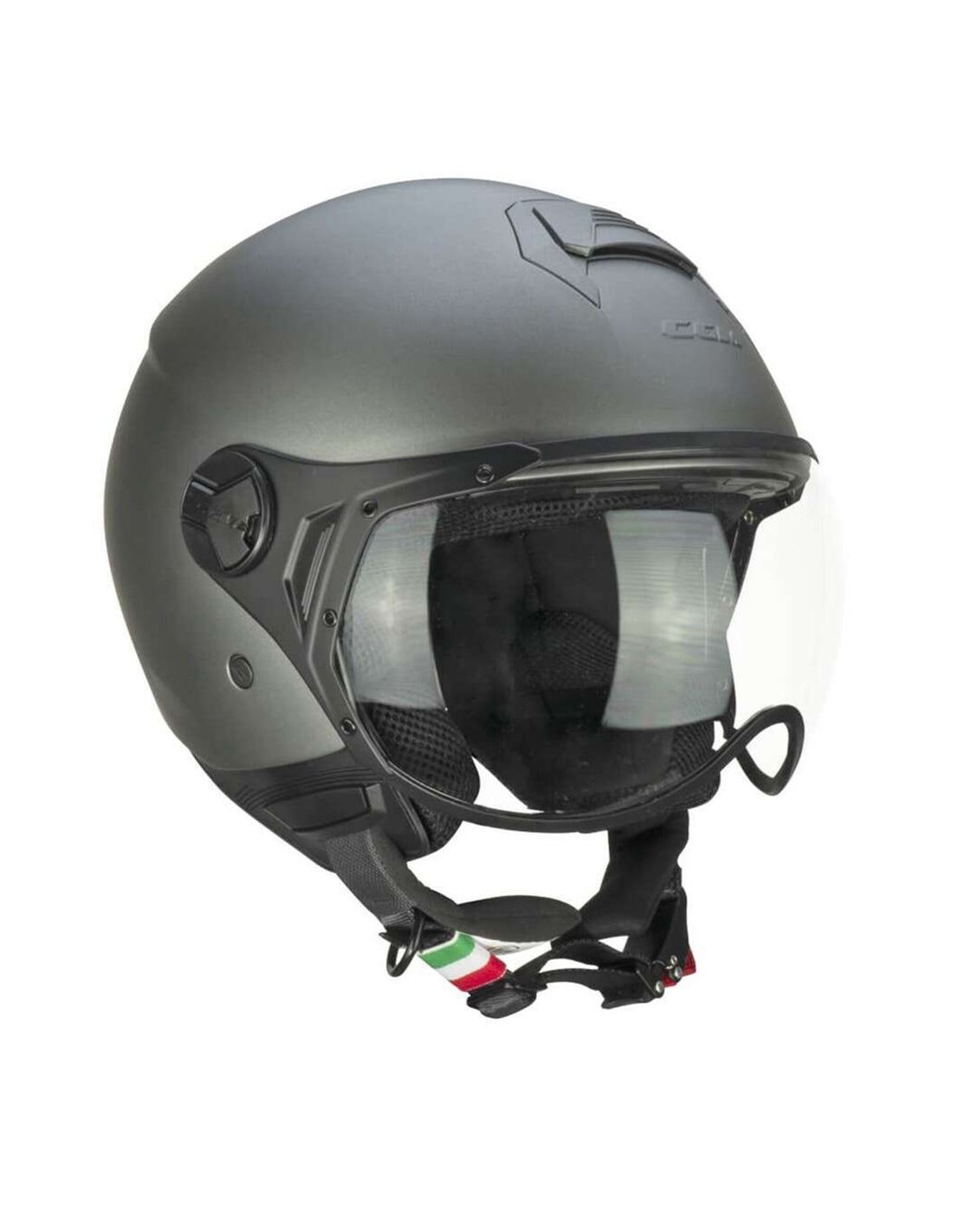 CGM 167A FLO MONO Abierto Scooter Casco Satén Antracita Largo – 4 – Maximomoto PT