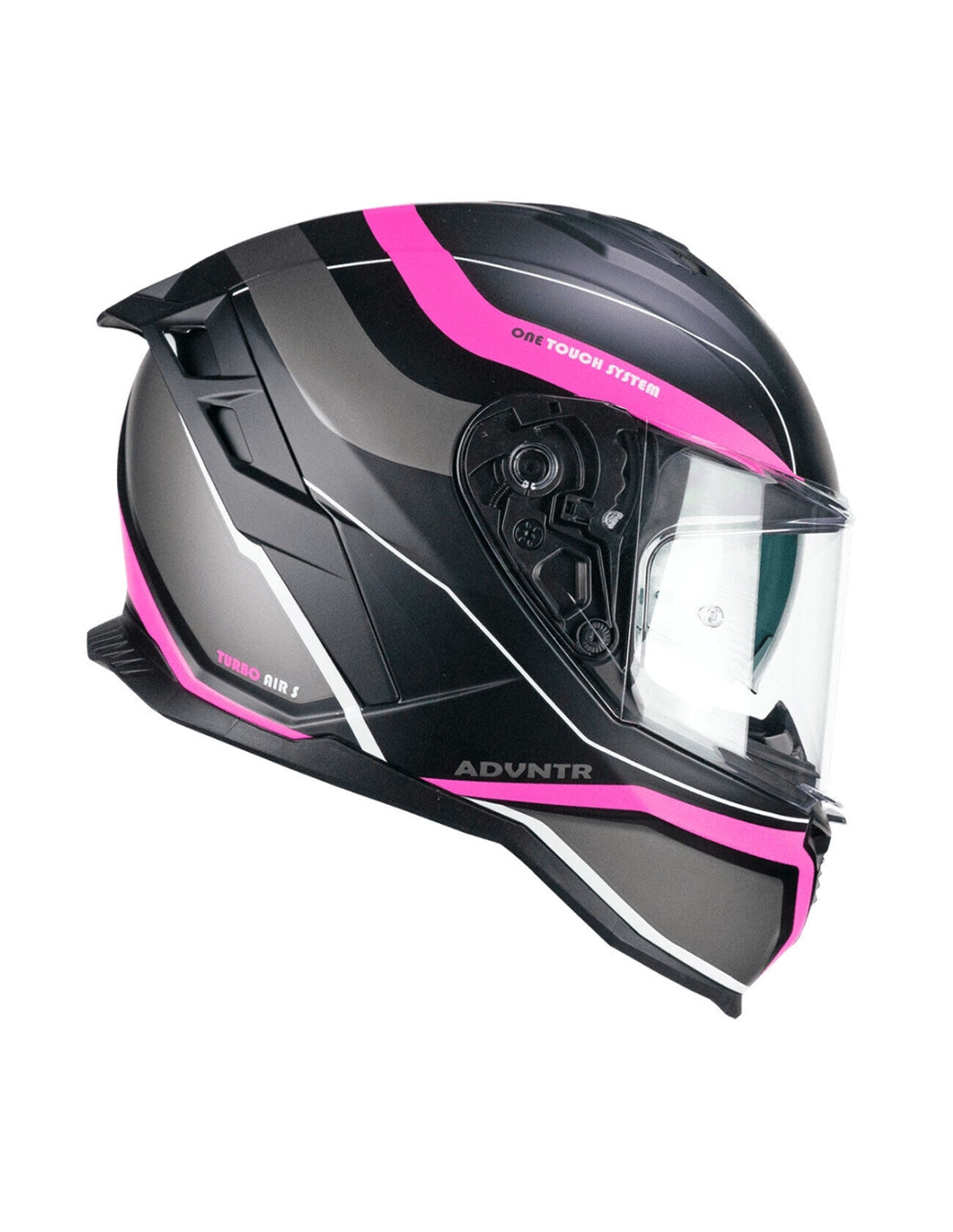 CGM 363 SHOT Integral Motorcycle Casco Black Fuchsia Fluo Matte – 5 – Maximomoto PT