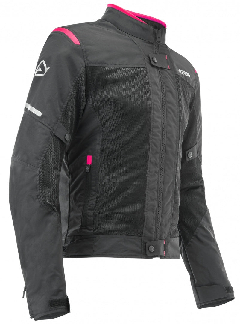 ACERBIS - casacos Ce Ramsey Vented Lady Negro/Rosa – 3 – Maximomoto PT
