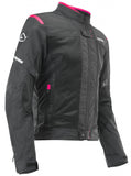 ACERBIS - casacos Ce Ramsey Vented Lady Negro/Rosa