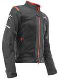 ACERBIS - casacos Ce Ramsey Vented Man Negro/Rojo