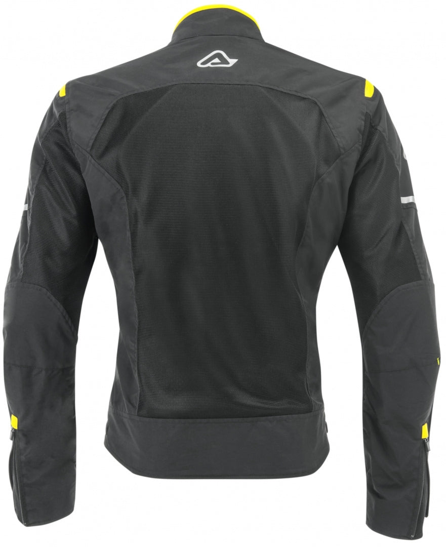 ACERBIS - casacos Ce Ramsey Vented Man Negro/Amarillo – 4 – Maximomoto PT