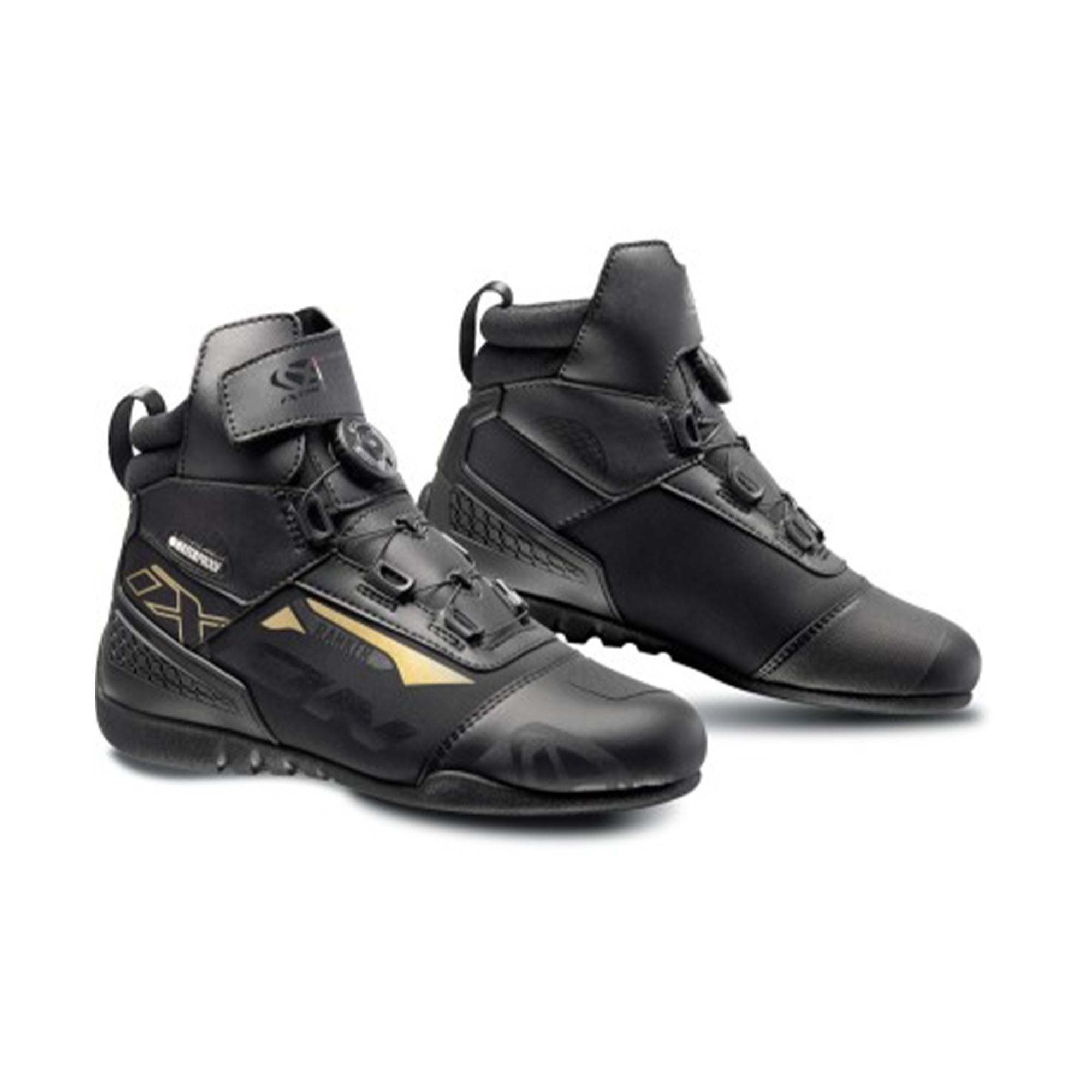 IXON- RANKER WP LADYBLACK/GOLD BOOTS – 1 – Maximomoto PT
