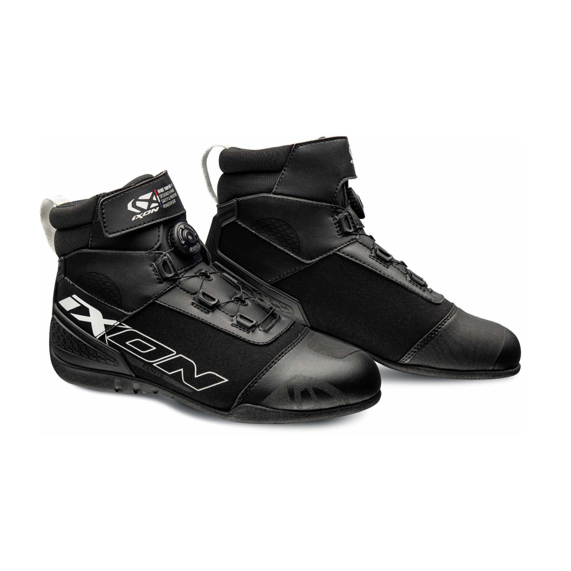 IXON- RANKER BLACK/WHITE BOOTS – 1 – Maximomoto PT
