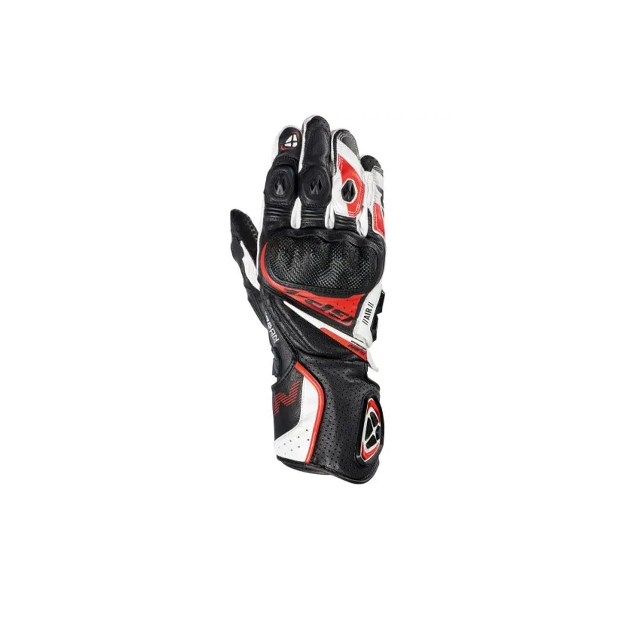 IXON- GUANTES GP4 AIRBLACK/WHITE/RED – 1 – Maximomoto PT
