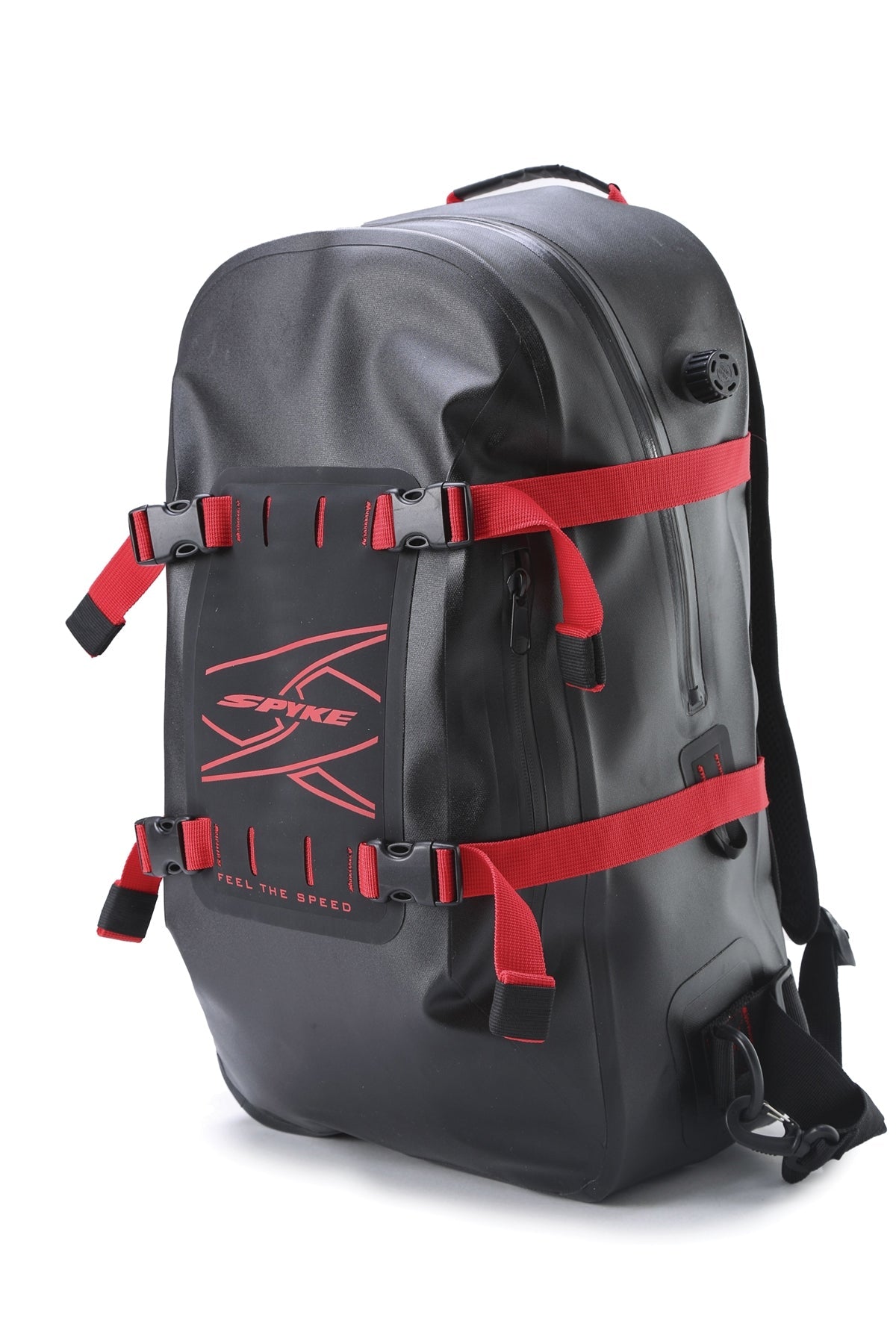 AQUA BAG WATERPROOF BACKPACK BLACK/RED-TU - SECURTEX MOTOR S.L (t/a MaximoMoto)