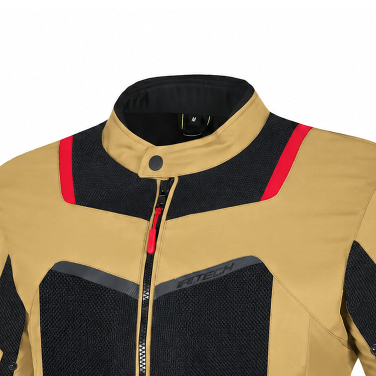 R-TECH SPIRAL MESH Casacos De Moto Textil Oliva Preto – 3 – Maximomoto PT