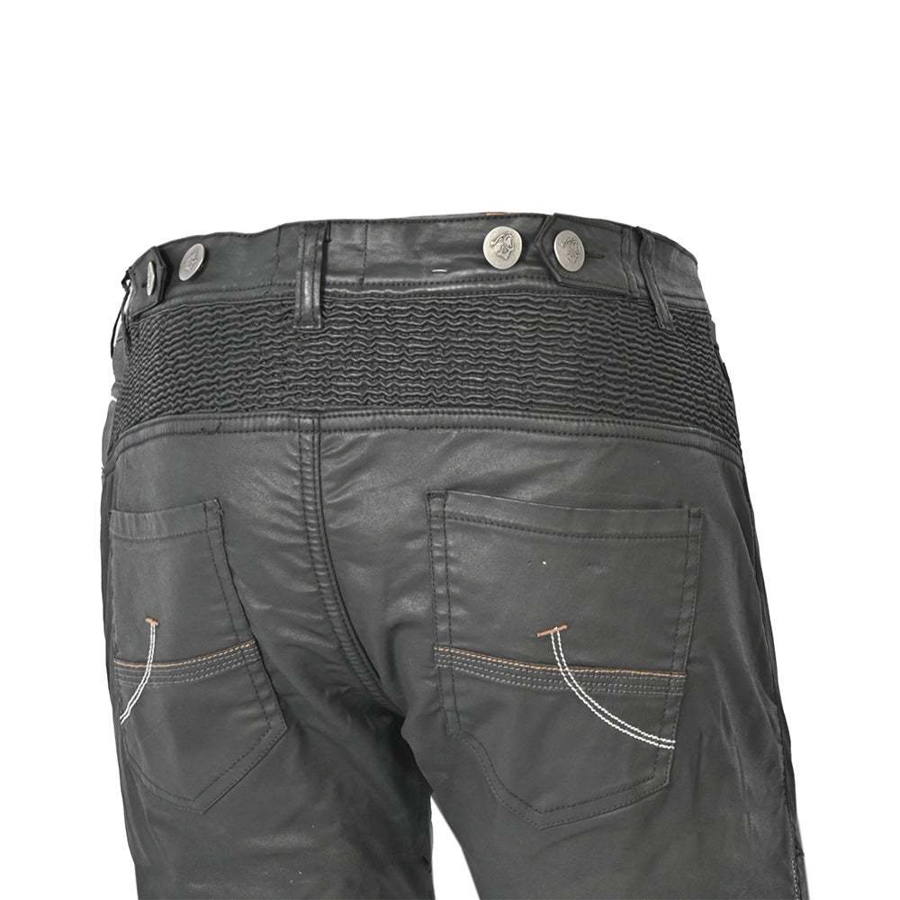 BELA TOM WAX COTTON Moto Homem Calcas Vaquero Jeans Preto – 5 – Maximomoto PT