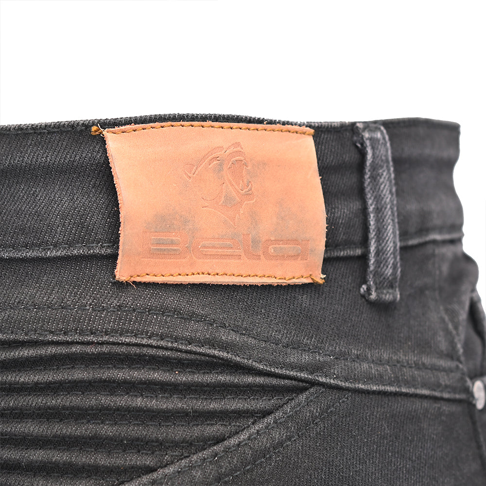 BELA ROSEKIN Denim Jeans Moto Senhora Calcas Preto – 7 – Maximomoto PT
