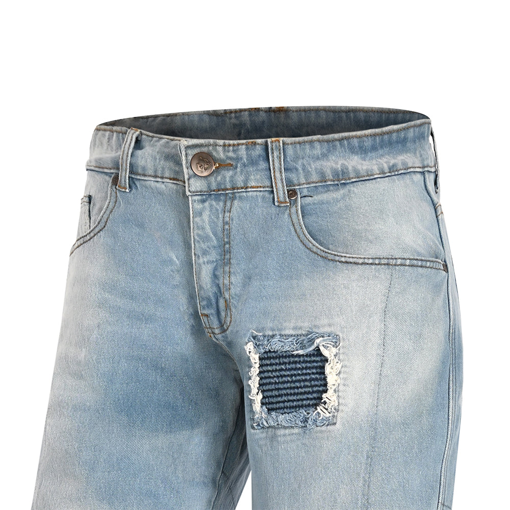 BELA JOHN Jeans Moto Calcas Azul