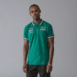 ASTON MARTIN F1 Hombres Rp Equipo Polo Verde