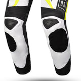 BELA ROCKET MIX 1 PC Senhora Fatos De Moto Preto Branco Amarillo Fluor