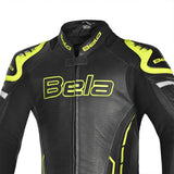 BELA ROCKET MIX KANGAROO 2 PC Fatos De Moto Homem Preto Amarillo Fluro