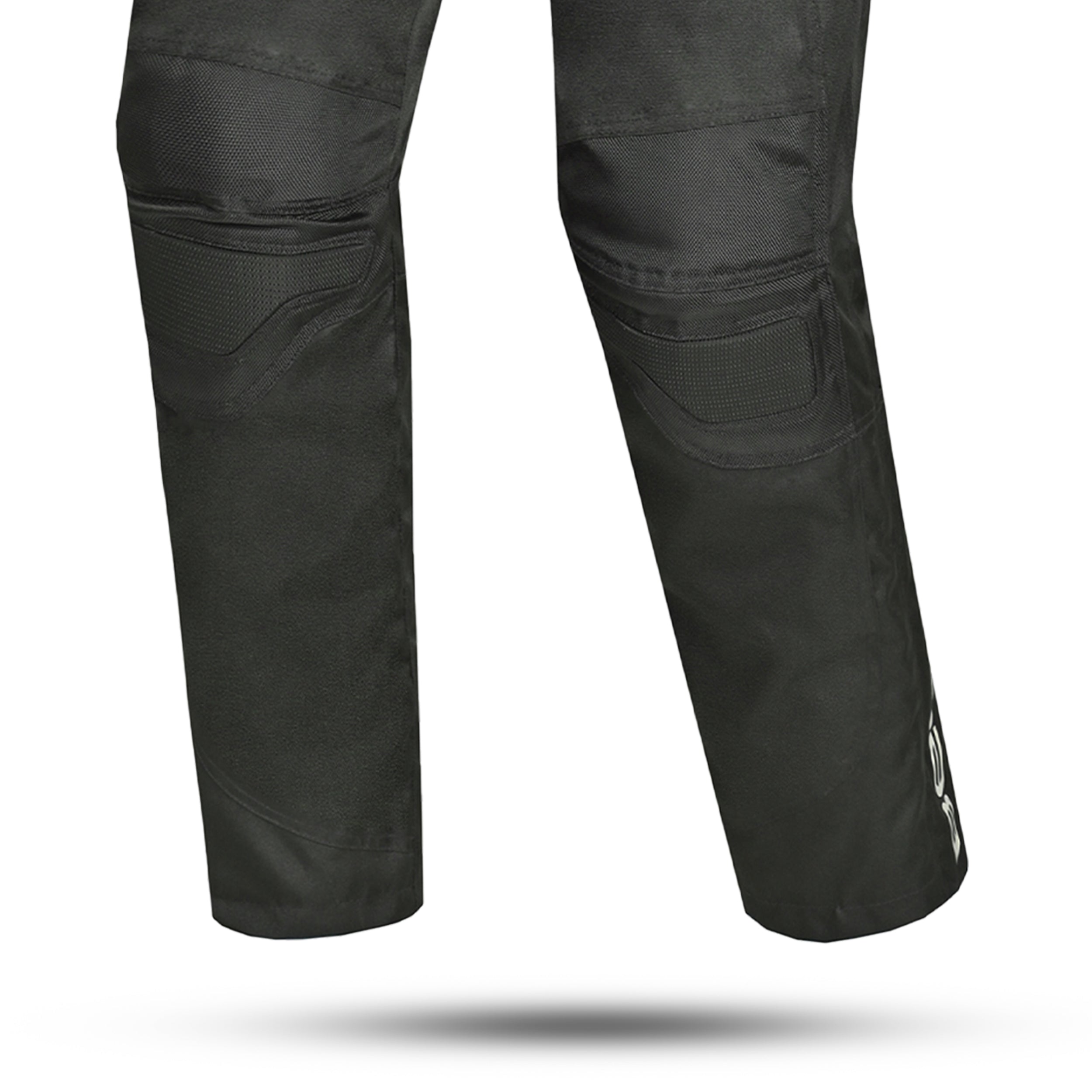 BELA Calm Digger Textil Moto Calcas Preto Vermelho 34L