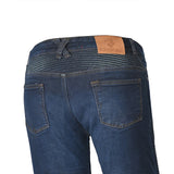 BELA URBAN Denim Jeans CE Senhora Moto Calcas Azul
