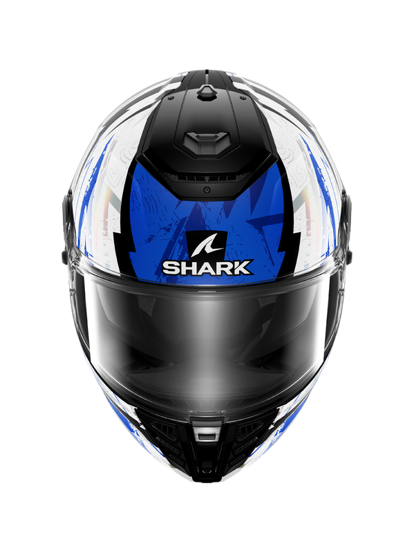 SHARK CASCO INTEGRAL SPARTAN RS HIBOLT Negro Azul Cromado – 2 – Maximomoto PT